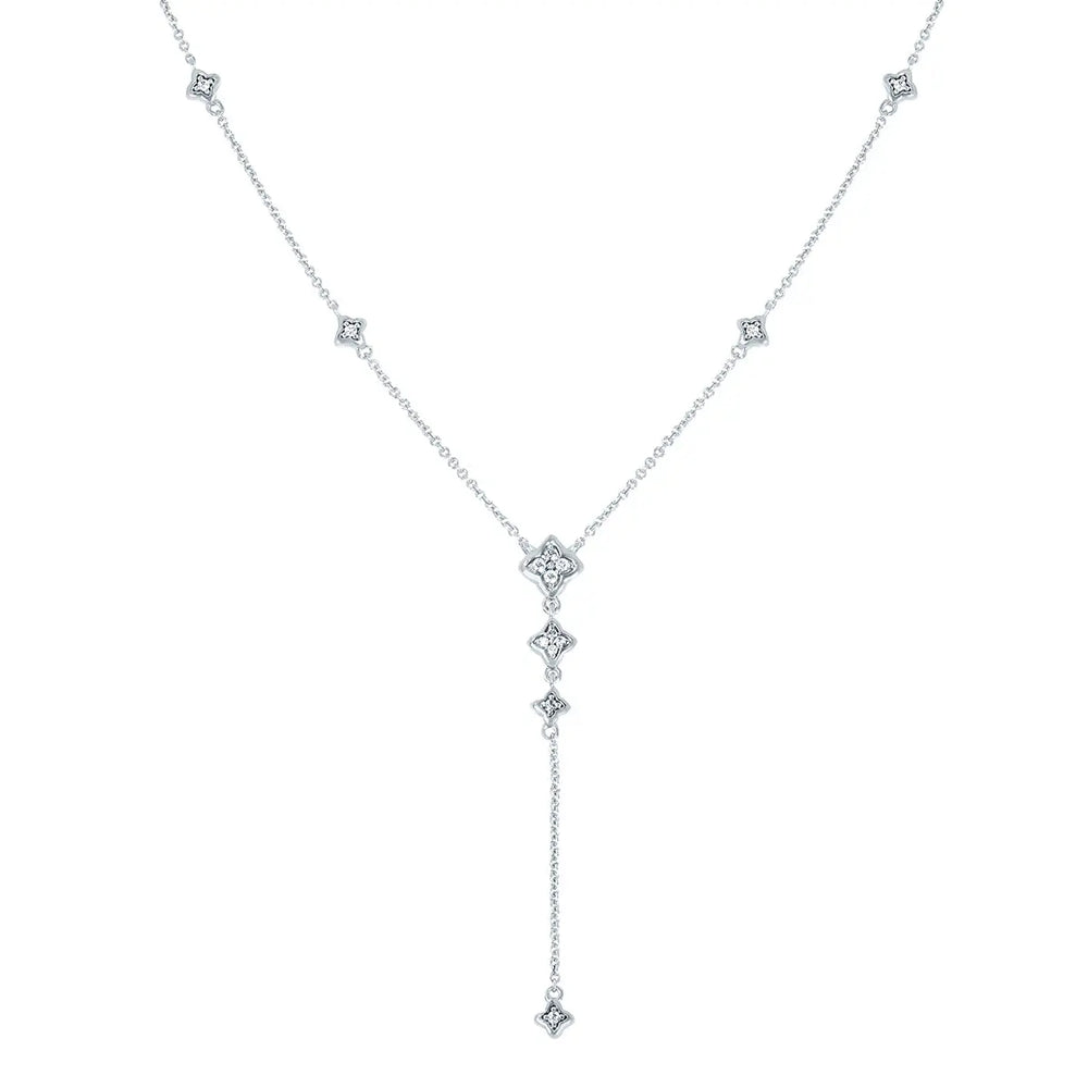 Diamond Y Necklace Ostbye