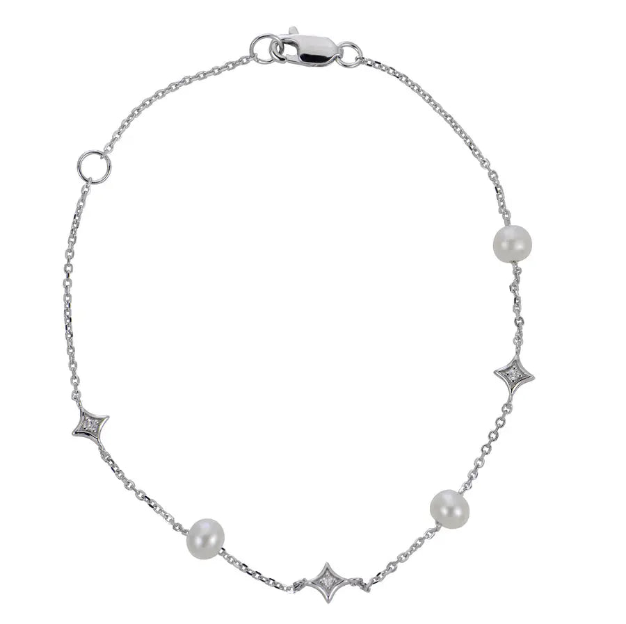 Diamond and Pearl Bracelet Imperial-Deltah, Inc.