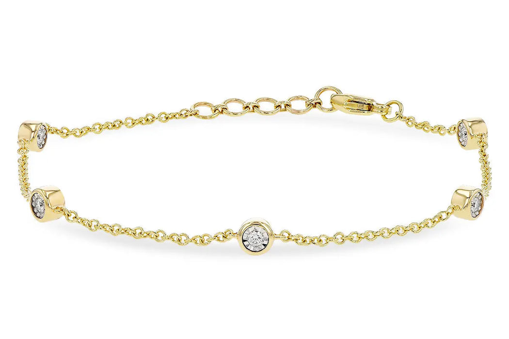 Diamonds By The Yard Bracelet Allison Kaufman