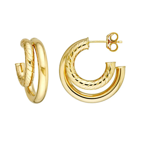 Double Hoop Earring Midas