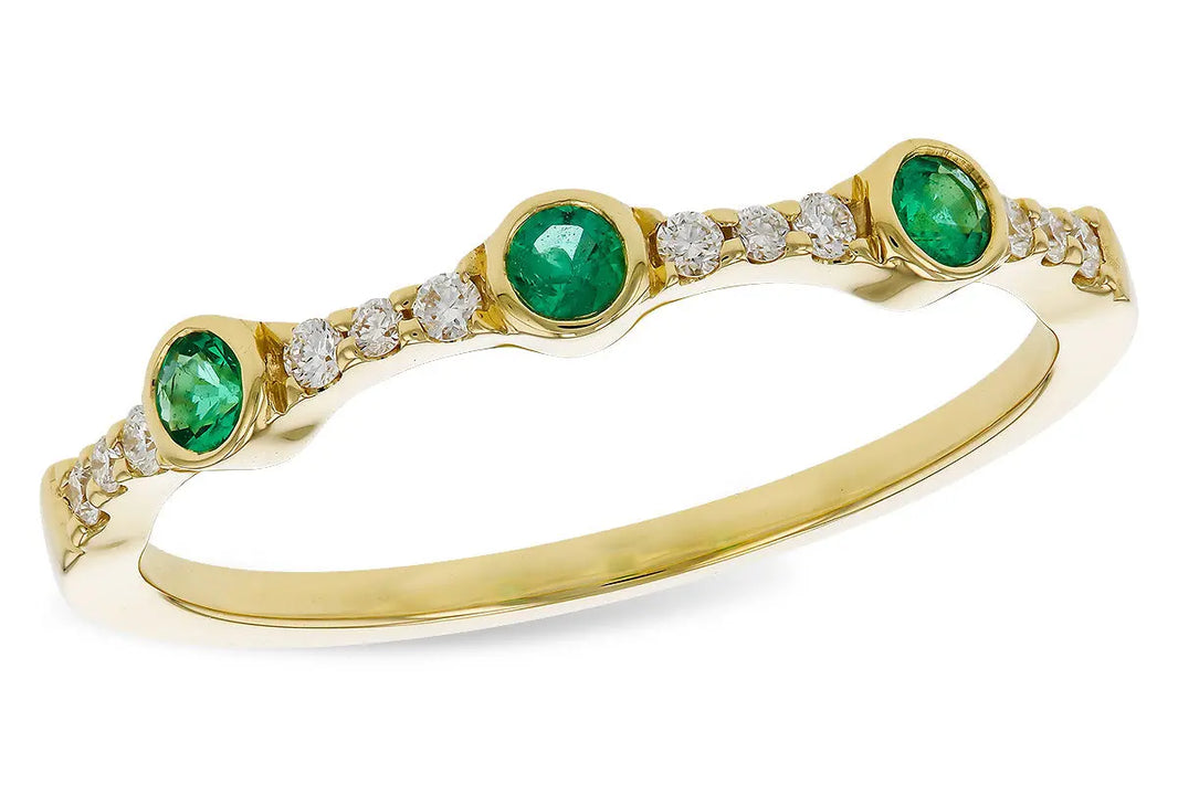 Emerald and Diamond Band Allison Kaufman