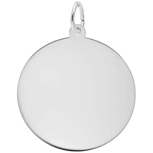 Engraveable Disc Charm/Pendant Rembrandt