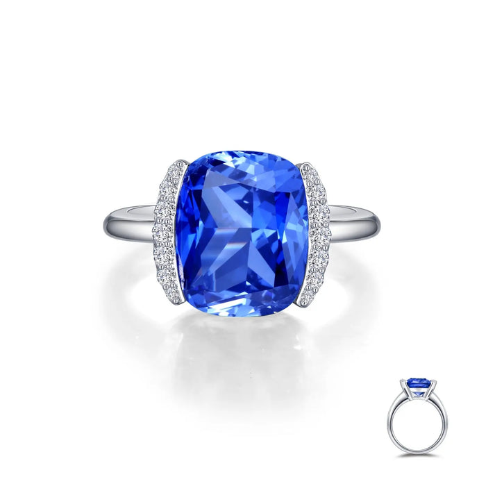 Fancy Simulated Tanzanite Ring Lafonn