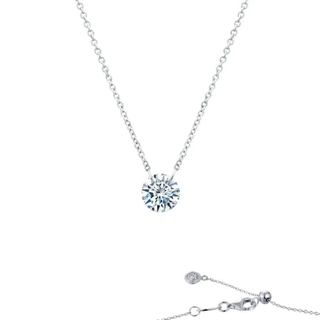 Frameless Solitaire Necklace Lafonn