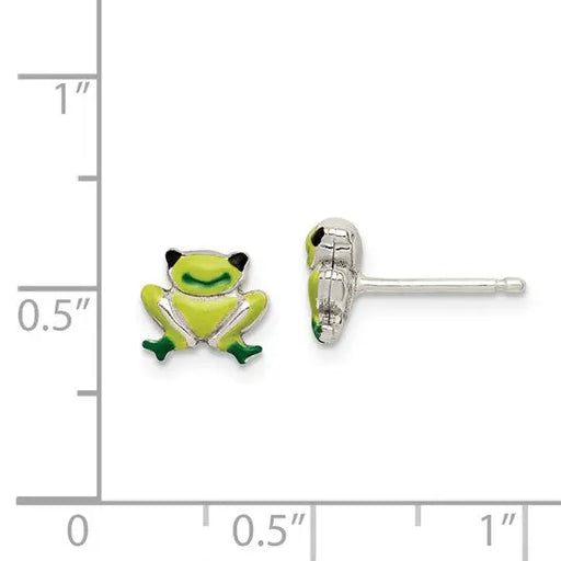 Frog Stud Earrings Quality Gold of Cincinnati