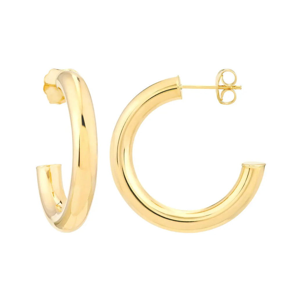 Gold Hoops Midas