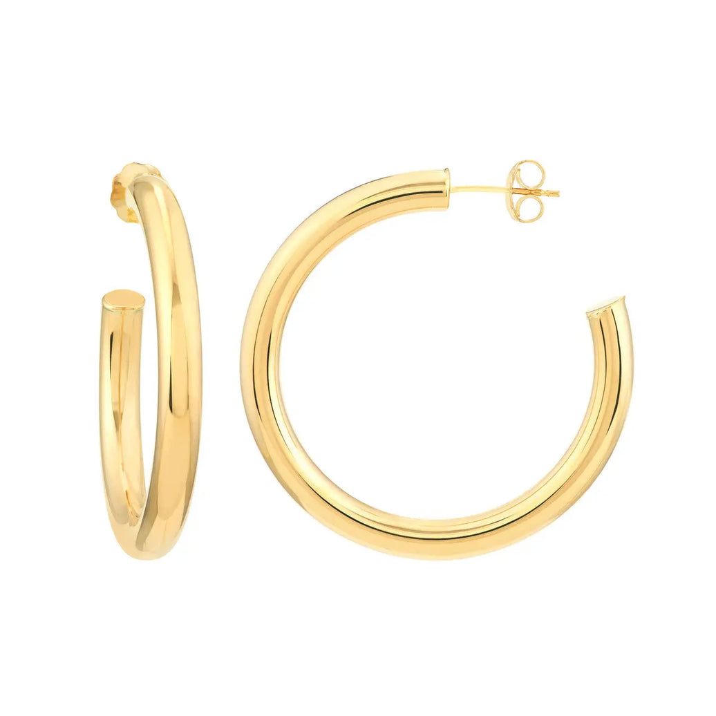 Gold Hoops Midas