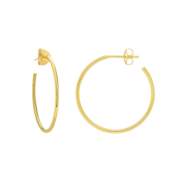 Gold Hoops Midas