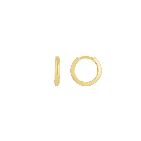 Gold Huggie Earrings Midas