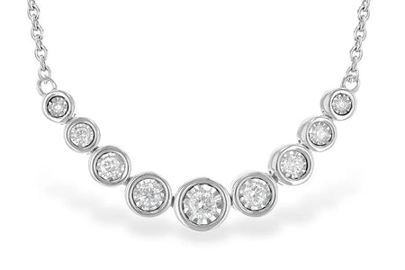 Graduated Diamond Necklace Allison Kaufman