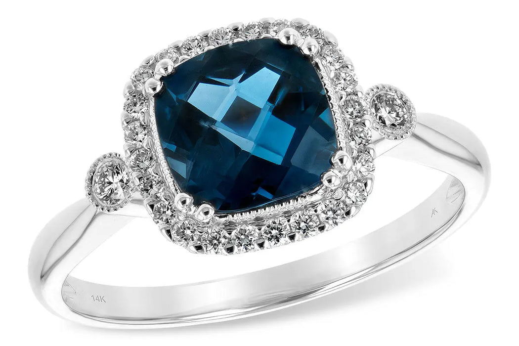 London Blue Topaz Ring Allison Kaufman