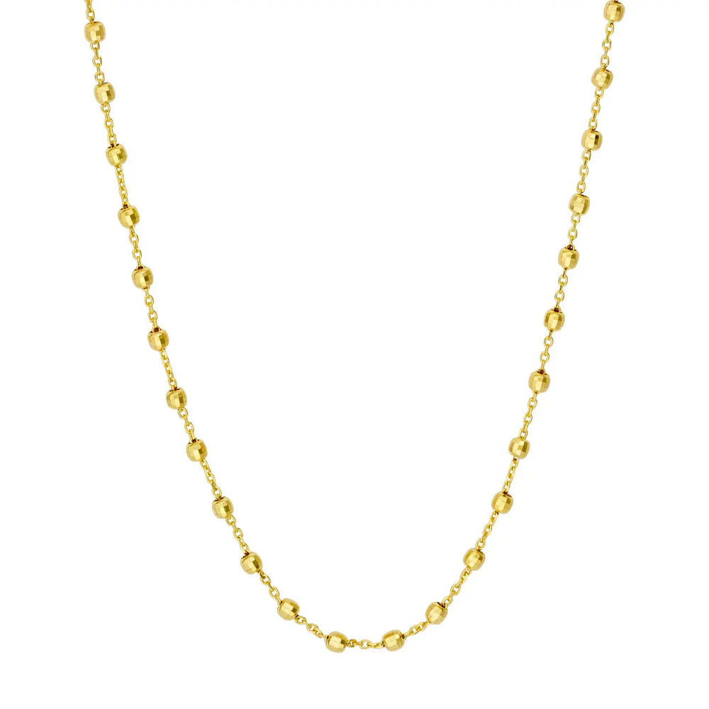 Long Beaded Necklace Midas