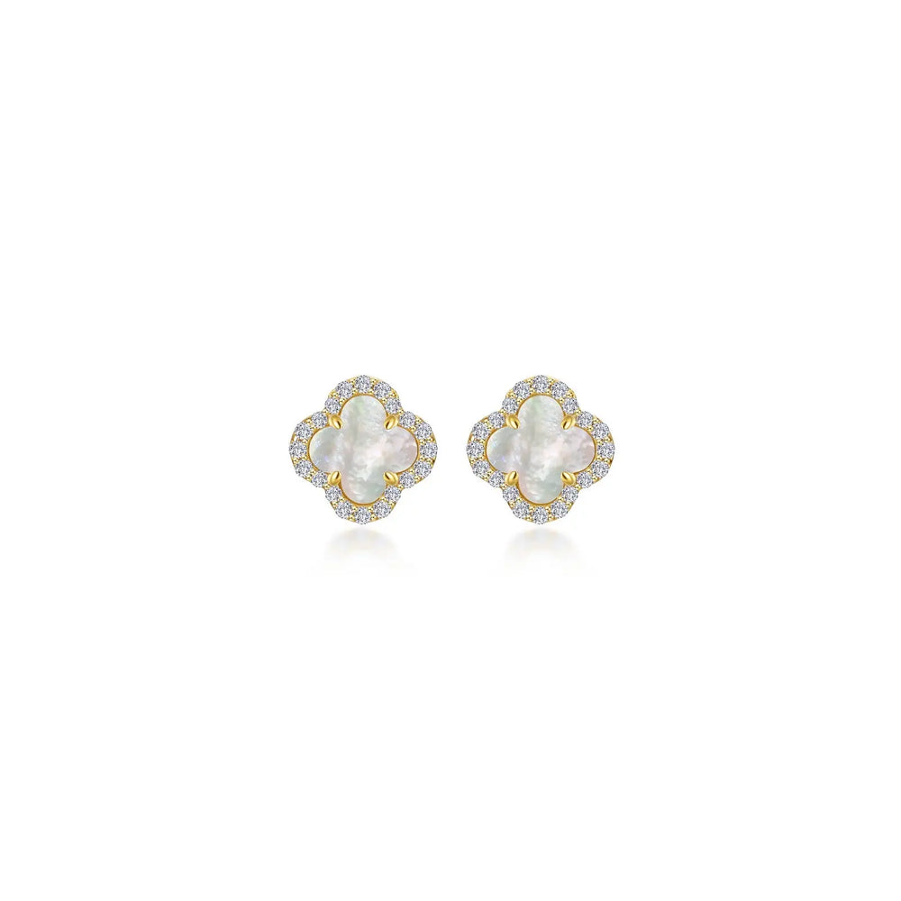 Lucky Halo Stud Earrings Lafonn