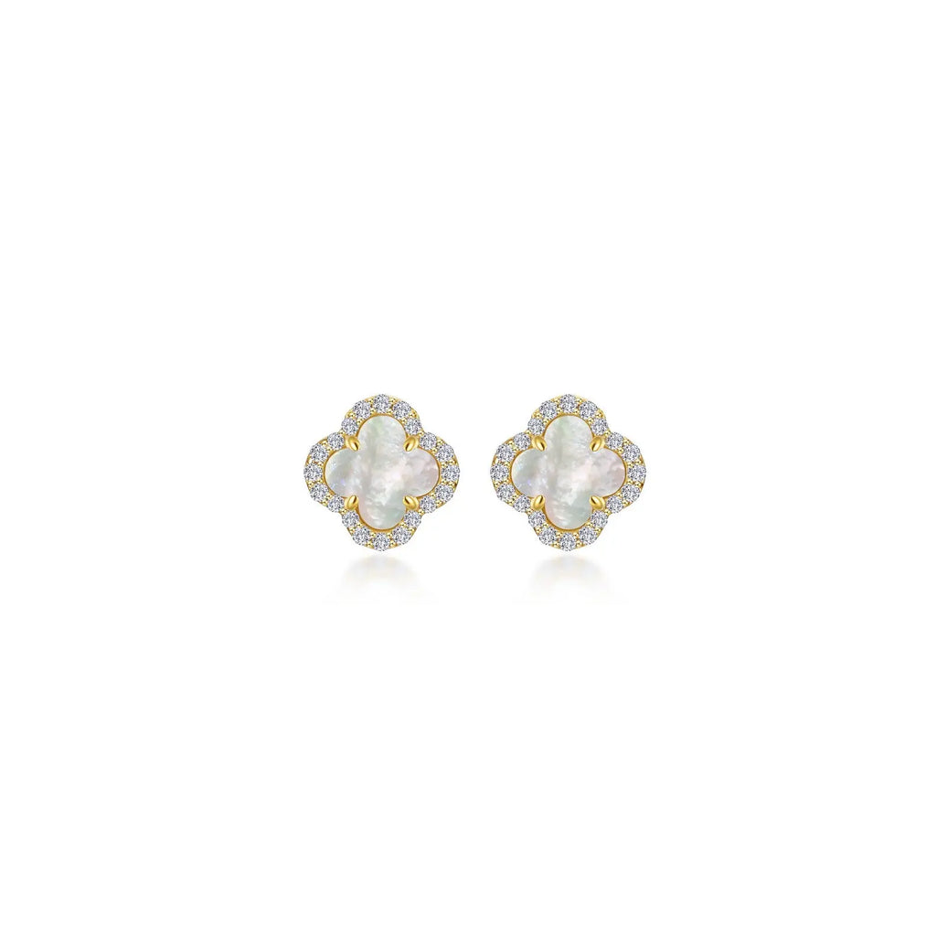 Lucky Halo Stud Earrings Lafonn