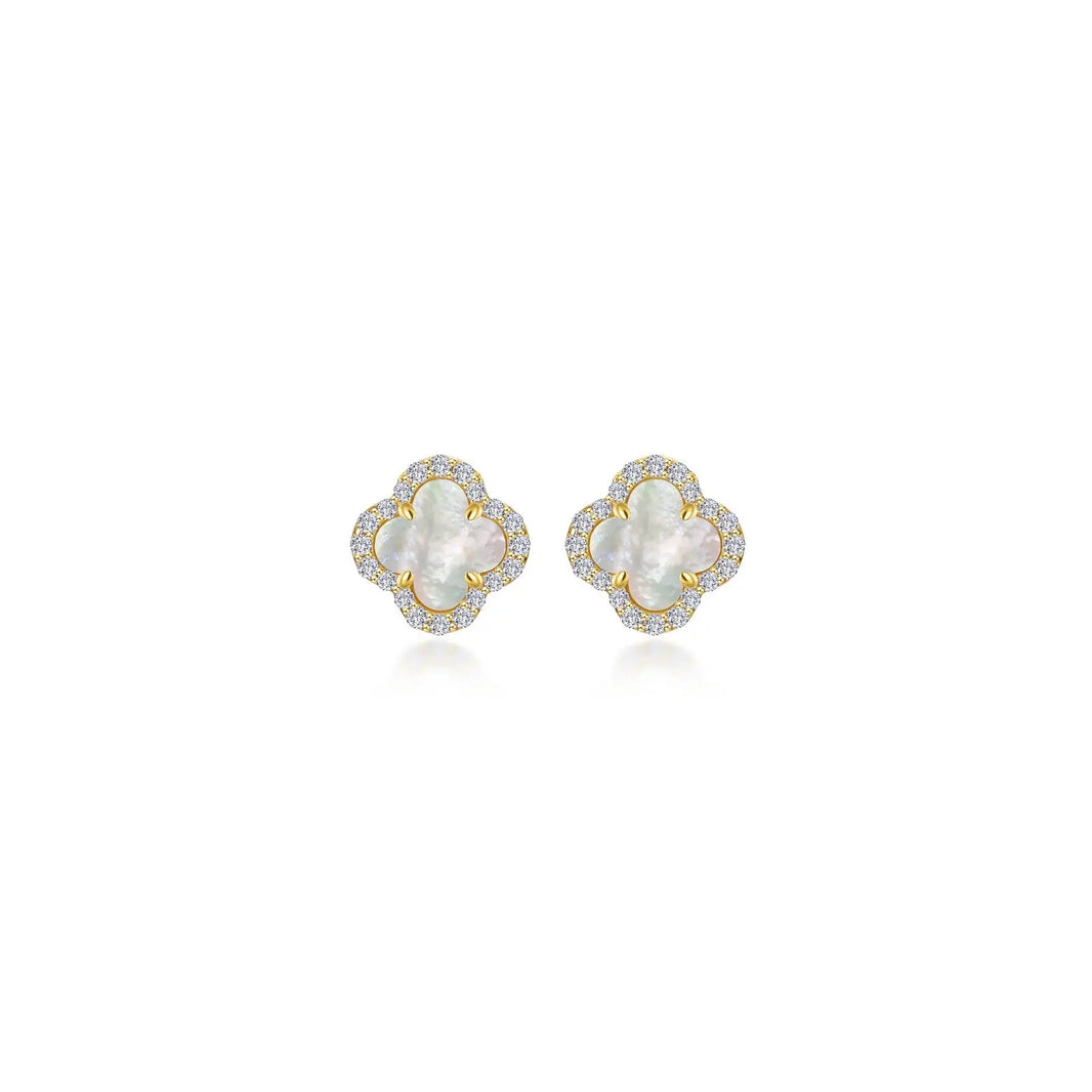 Lucky Halo Stud Earrings Lafonn