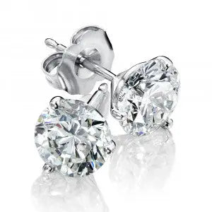 Martini Set Diamond Earrings Reko