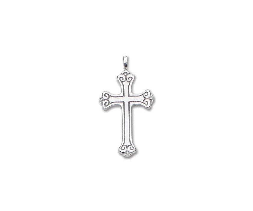 Medium Scroll Cross Pendant D'Amico Manufacturing Co., Inc.