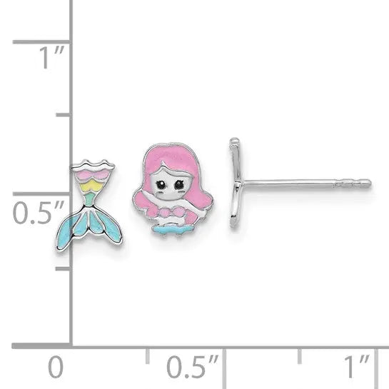 image Mermaid Earrings Quality Gold of Cincinnati