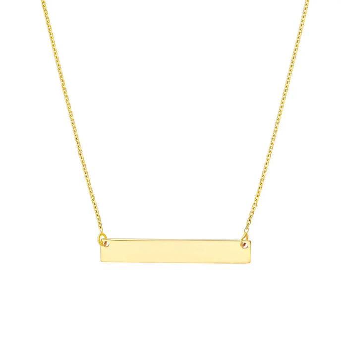 Mini Bar Necklace Midas