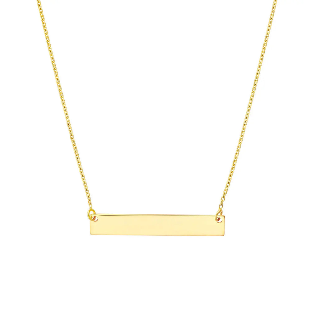 Mini Bar Necklace Midas