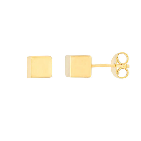 Mini Cube Stud Earring Midas