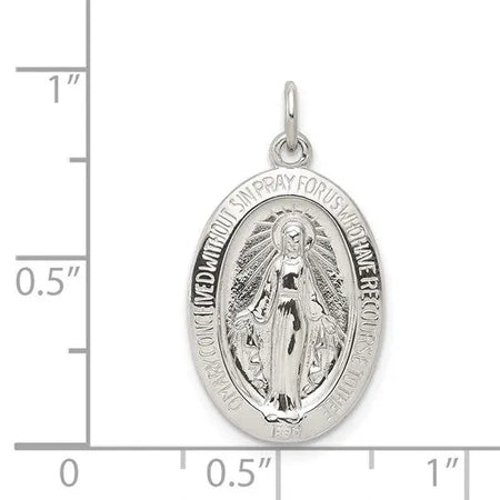 Miraculous Medal Pendant Quality Gold of Cincinnati