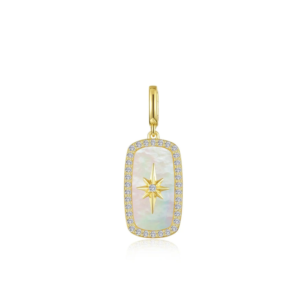 North Star Mother-of-Pearl Pendant Charm Lafonn
