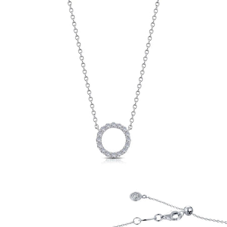 Open Circle Necklace Lafonn