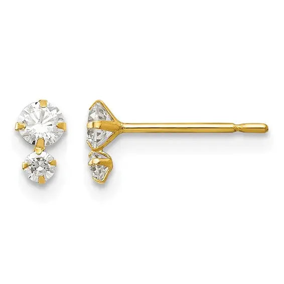 Precious Metal w/o Stones Earring Quality Gold of Cincinnati