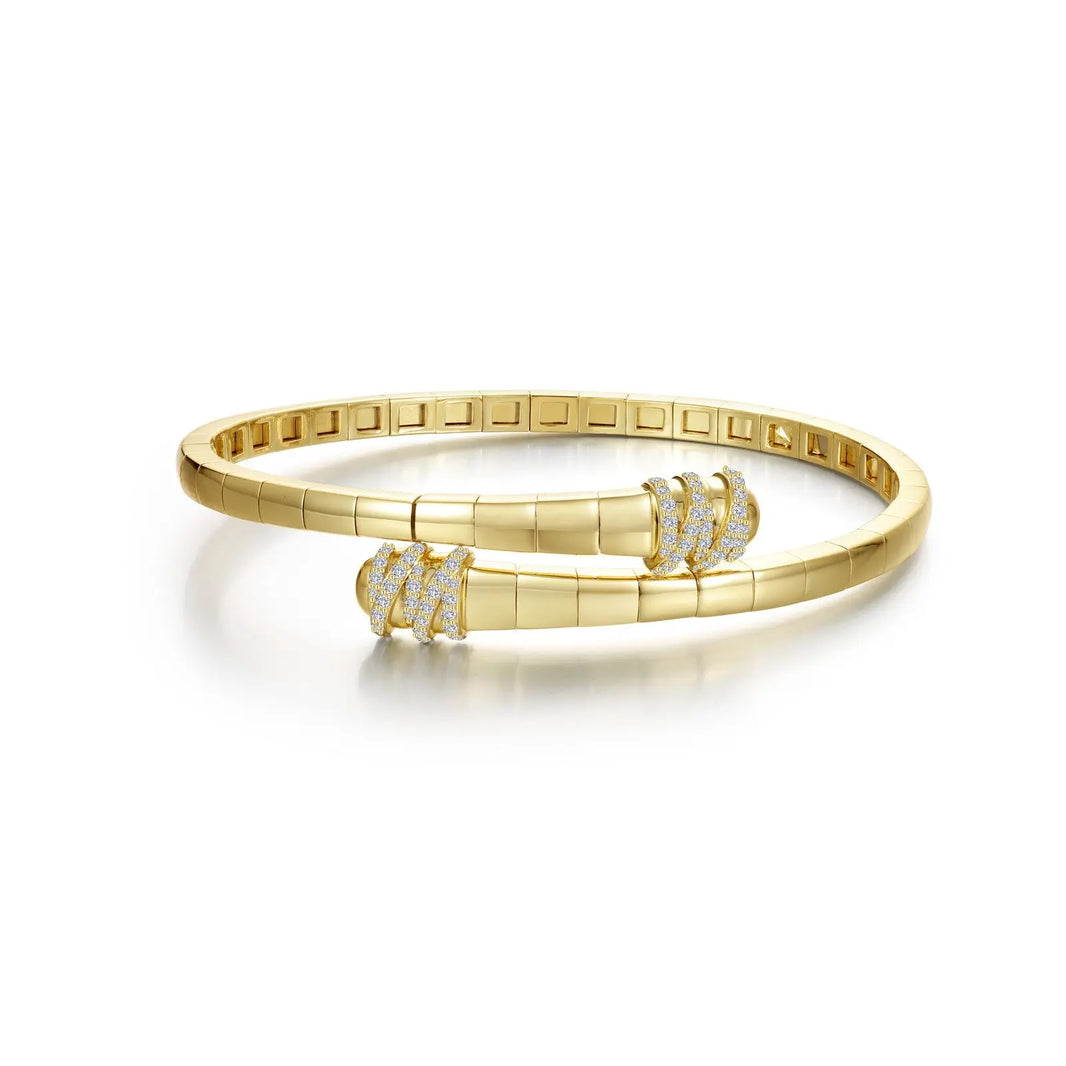 Ribbon Bypass Flexible Bangle Lafonn