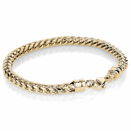 Round Franco Link Bracelet Italgem