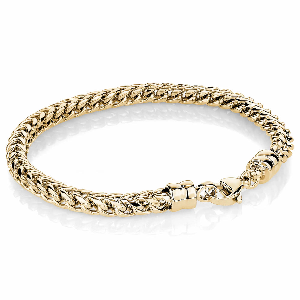 Round Franco Link Bracelet Italgem
