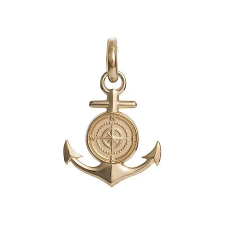 Rowe's Wharf Anchor Charm Pendant Colby Davis of Boston