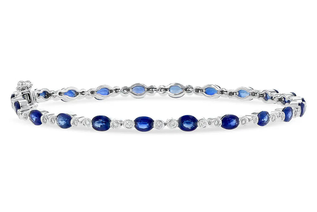 Sapphire and Diamond Bracelet Allison Kaufman