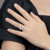 Silver Tone Silicone Ring Quality Gold of Cincinnati