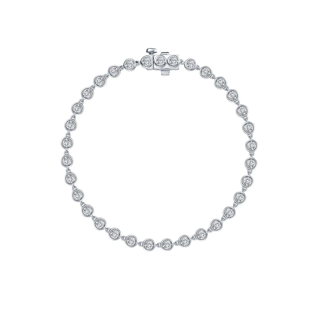 Simulated Diamond Bezel Bracelet Lafonn