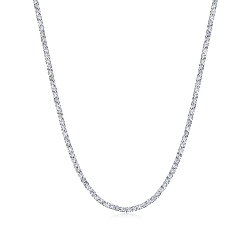 Simulated Diamond Tennis Necklacle Lafonn