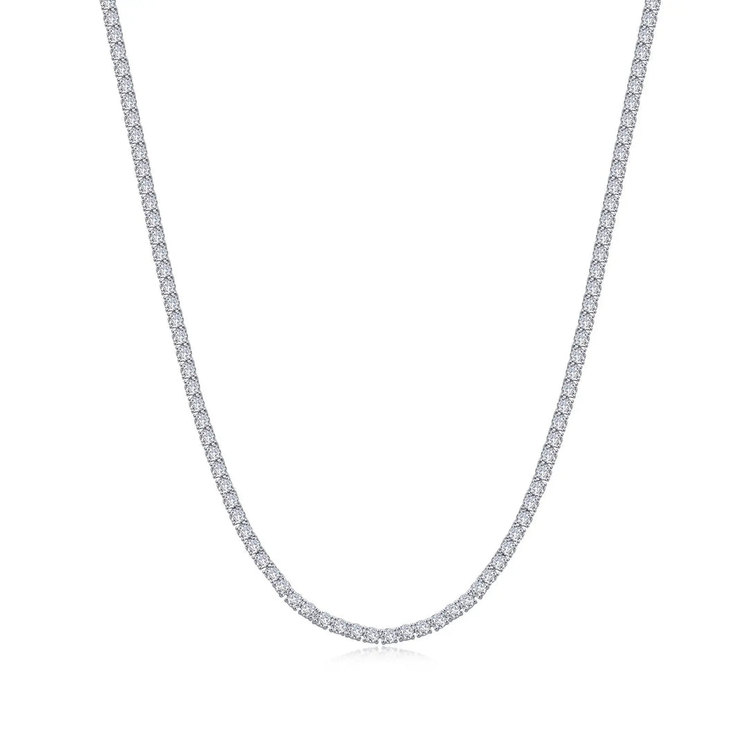 Simulated Diamond Tennis Necklacle Lafonn