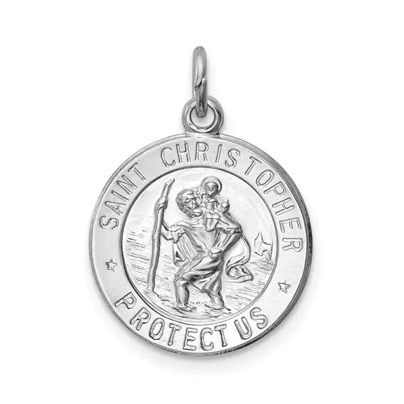 Small St. Christopher Pendant Quality Gold of Cincinnati