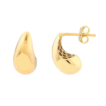 Small Teardrop Dome Earring Midas