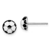 Soccer Ball Stud Earrings Quality Gold of Cincinnati