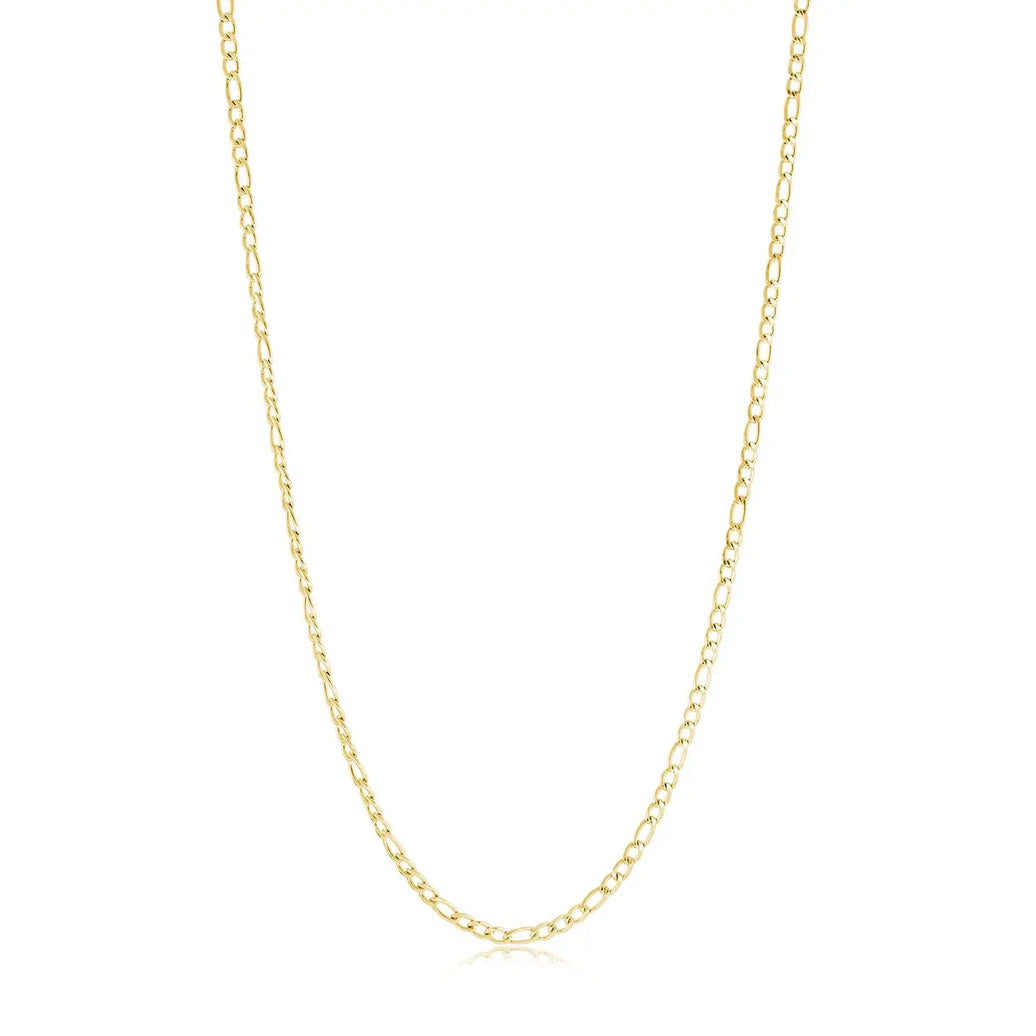 Stainless Steel Figaro Chain Italgem