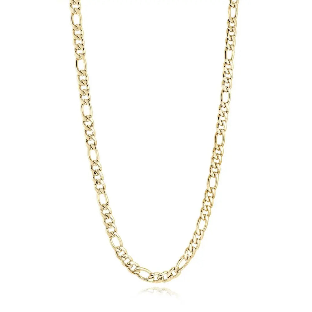 Stainless Steel Figaro Chain Italgem