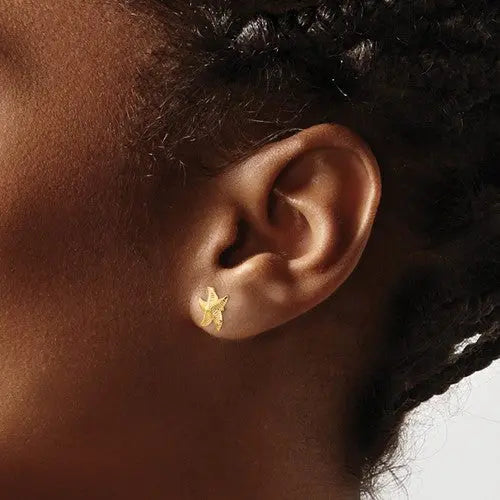 Starfish Stud Earrings Quality Gold of Cincinnati