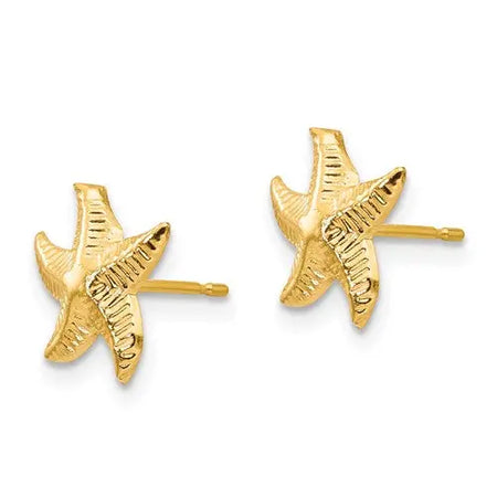 Starfish Stud Earrings Quality Gold of Cincinnati