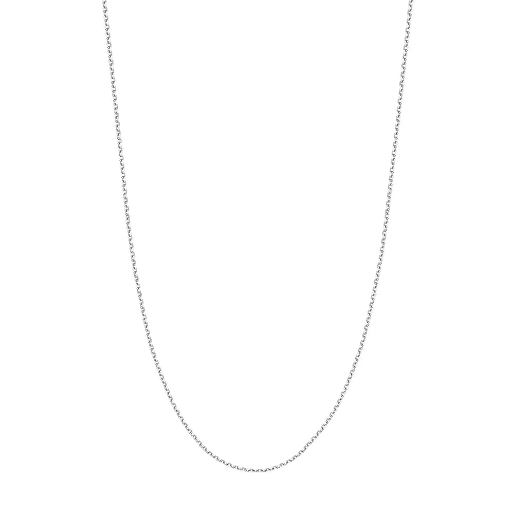 Sterling SIlver Diamond Cut Cable Chain Midas