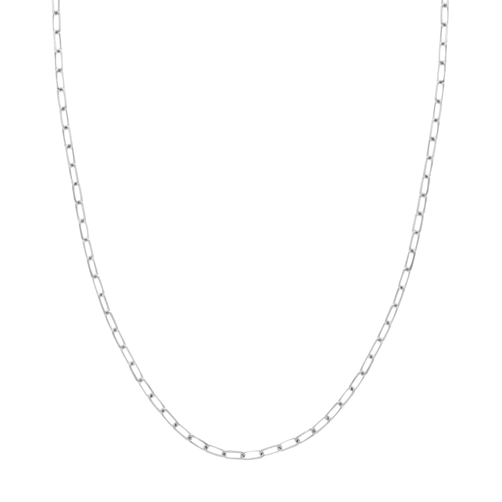 Sterling Silver Paperclip Chain Midas