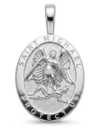 Sterling Silver St. Michael Pendant D'Amico Manufacturing Co., Inc.
