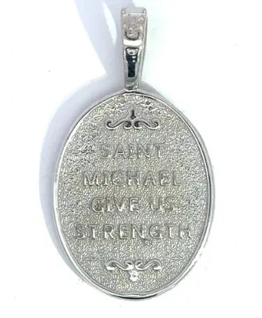 Sterling Silver St. Michael Pendant D'Amico Manufacturing Co., Inc.