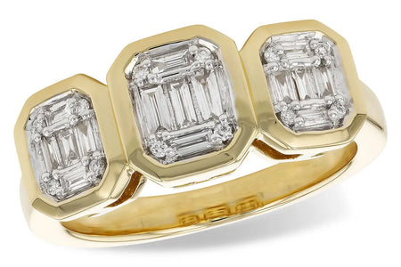 Triple Bezel Ring Allison Kaufman